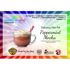 Rainbow's End Non-Fat Peppermint Mocha Yogurt 4/1 Gallon